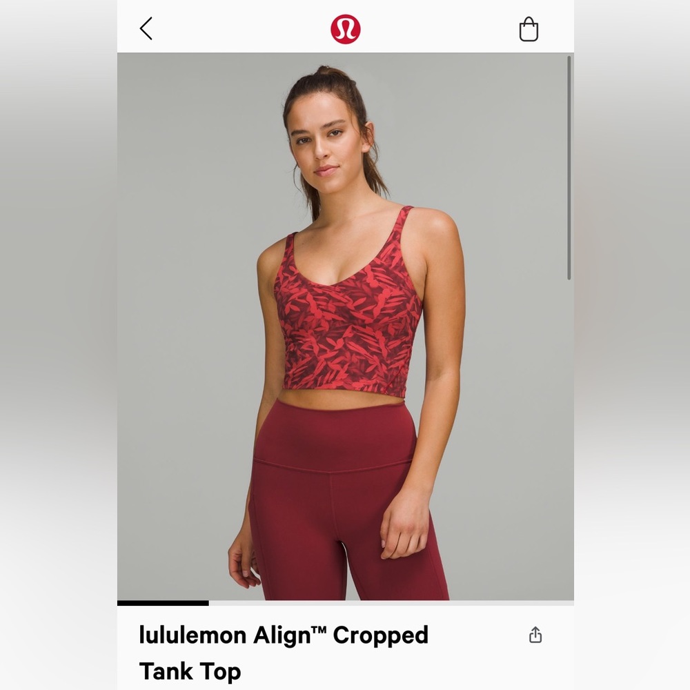 Lulu Lemon Align Tank